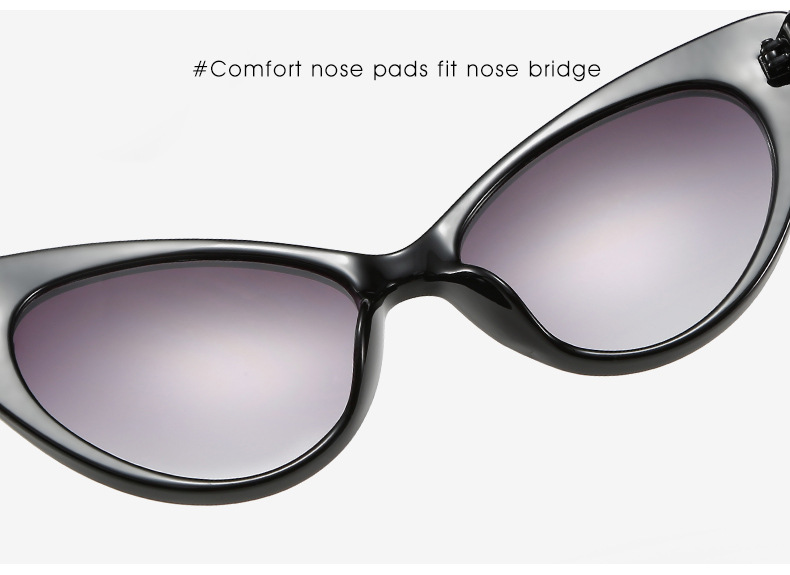 2019 New Fashion UV400 Women Cat Eye Sunglasses Eyewear Shades Inspired Retro Vintage Sun Glasses
