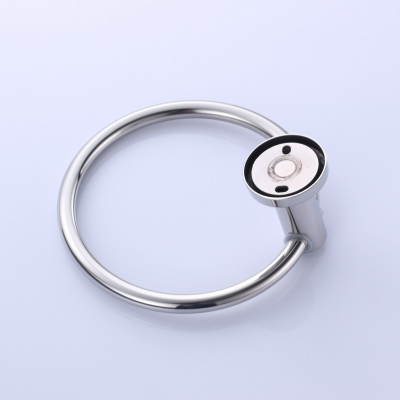 Bathroom Lavatory Wall Mounted 304 Stainless Steel Towel Ring SUS304 Bath Towel Holder