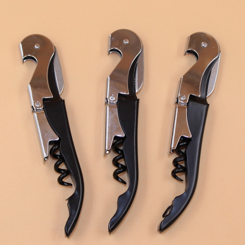 Stainless Steel Wine Beer Bottle Opener Corkscrew Portable Screw Corkscrew Wine Opener Kitchen Tools