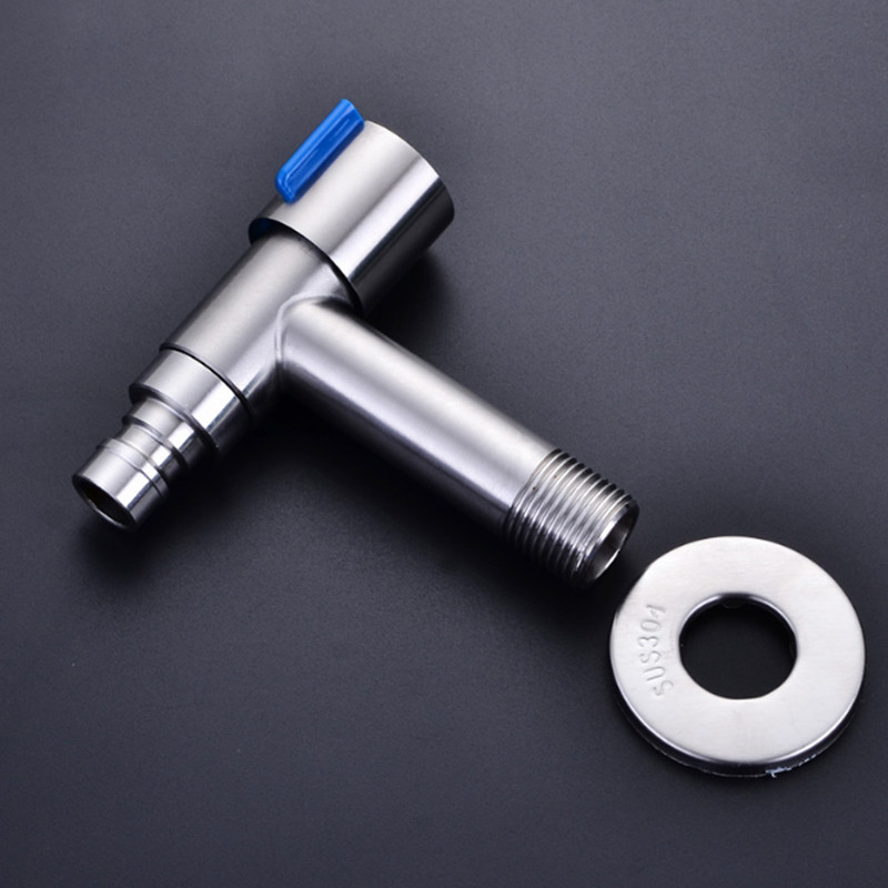 304 Stainless Steel G1/2 Fast On Washing Machine Faucet Bibcock Laundry Mop Pool Tap Cold Water Tap