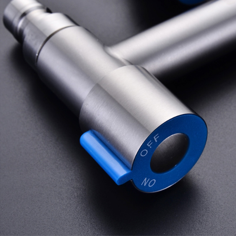 304 Stainless Steel G1/2 Fast On Washing Machine Faucet Bibcock Laundry Mop Pool Tap Cold Water Tap