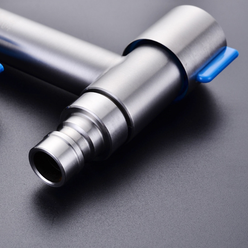 304 Stainless Steel G1/2 Fast On Washing Machine Faucet Bibcock Laundry Mop Pool Tap Cold Water Tap