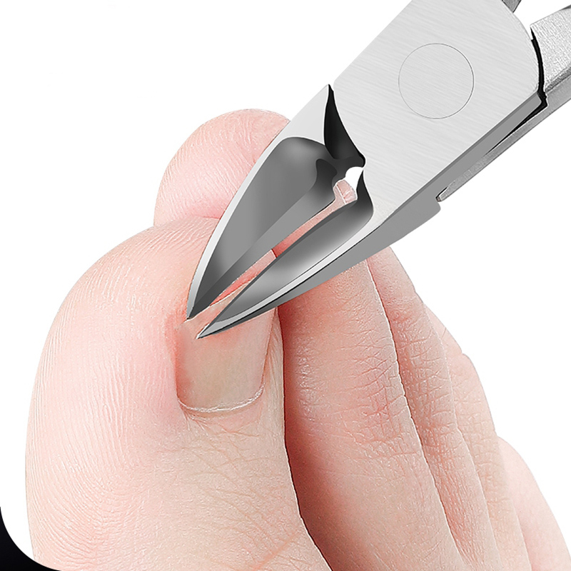 Professional Fingernail Toenail Cuticle Nipper Trimming Stainless Steel Nail Clipper Cutter Scissor
