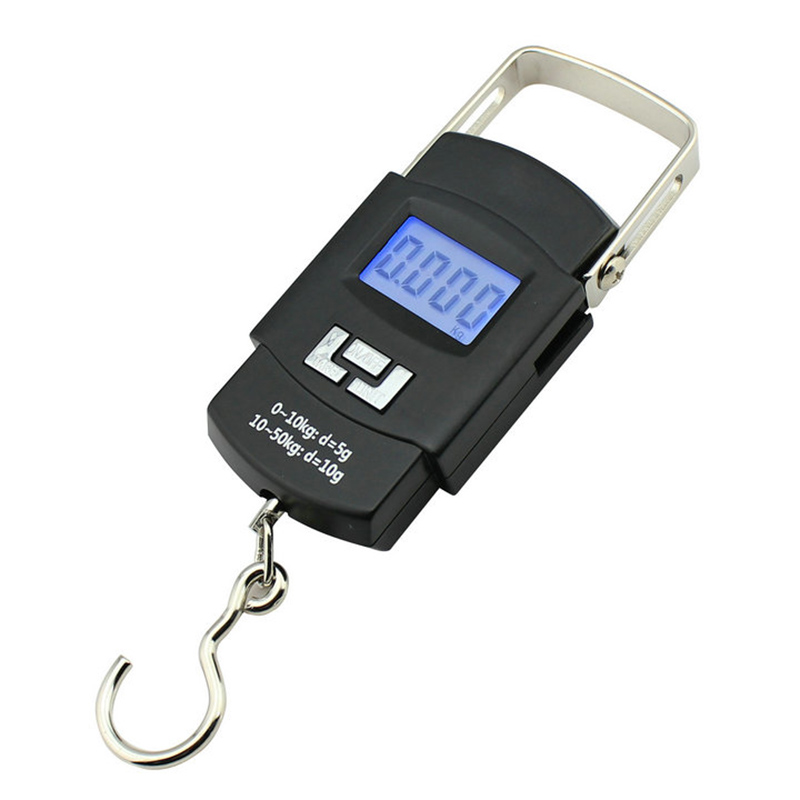 50Kg/110Lbs Electronic Portable LCD Digital Scale High Precision Luggage Weight Scale Balance Scales