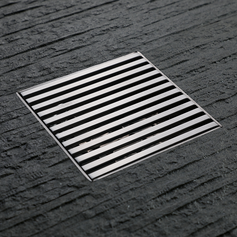 Deluxe 4 Inches SUS304 Stainless Steel Anti-odor Shower Floor Drain Bathroom Floor Grating Strainer