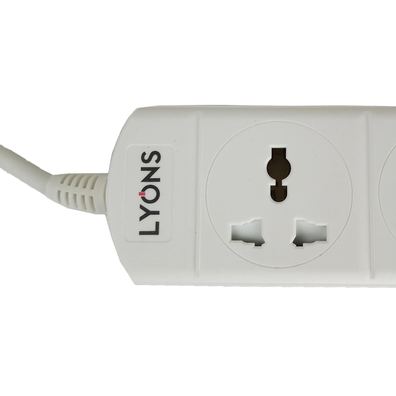AILYONS/LYONS ES-6124B 4WAY/ 2.5M/ 3250W(MAX) Power/Socket Extension Cable