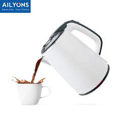 AILYONS/Lyons FK-0306 1.8L Stainless steel electric kettle White【HOT】
