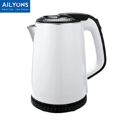 AILYONS/Lyons FK-0306 1.8L Stainless steel electric kettle White【HOT】