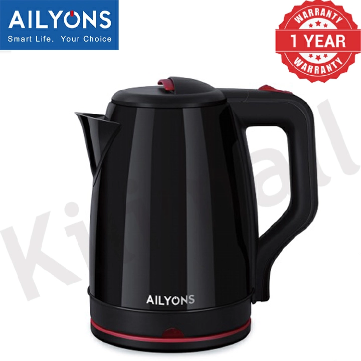 AILYONS/LYONS FK-0310 2.2L High quality  Cordless Stainless Steel Electric Kettle - 2.2L Power Off & Boil-Dry Protection【HOT】】】