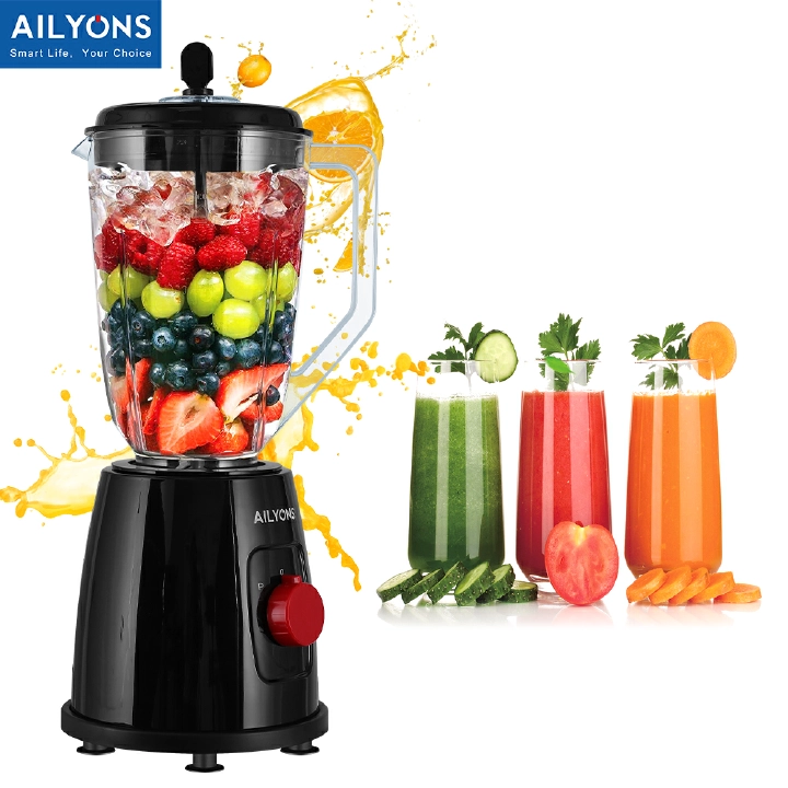 AILYONS/LYONS TYB-205 1.5L 2 In 1 Quality Motor Stainless Steel Blender With Grinder【HOT！】