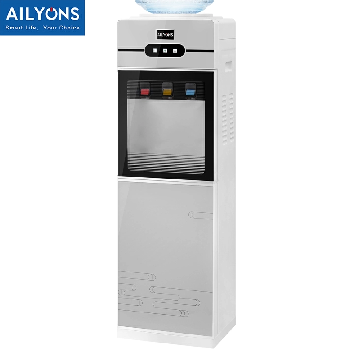 LYONS AFK-112/AFK-1199- 3 Taps - Hot & Cold & Normal standing Water Dispenser with Storage Cabine  ousehold Appliance 3 Faucets Kitchen Appliance big size