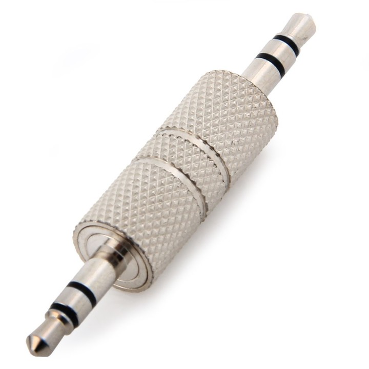 3.5mm Metal Male to Male Adapter