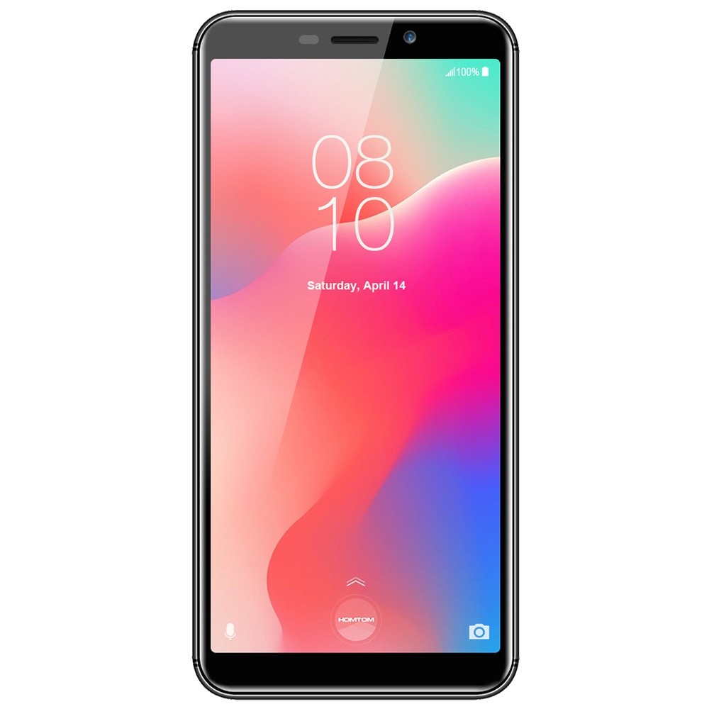 HOMTOM C1 3G Phablet 5.5 inch Android Go OS MTK6580A Quad-core 1.3GHz 1GB RAM 16GB ROM 13.0MP + 2.0MP Rear Camera Fingerprint Sensor 3000mAh Built-in