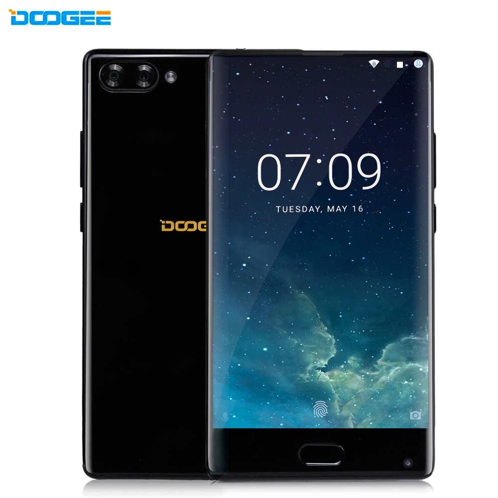 Doogee MIX 4G 5.5 inch Android 7.0 Smartphone Helio P25 Octa Core 2.5GHz 4GB RAM 64GB ROM Metal Body Front Fingerprint Sensor Dual Rear Cameras