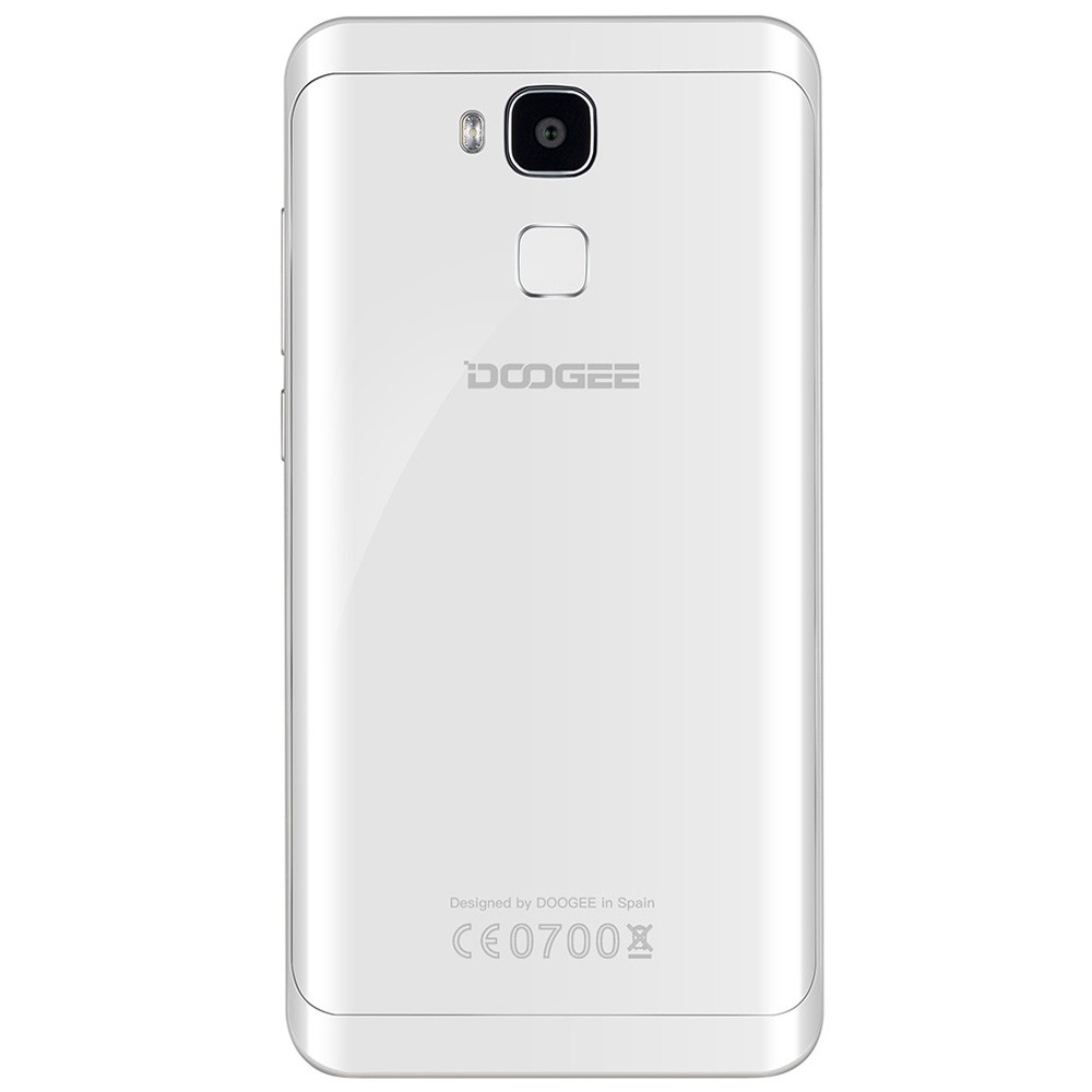 Doogee Y6 Piano White 4G Phablet Android 6.0 5.5 inch 2.5D Screen MTK6750 Octa Core 1.5GHz 4GB RAM 64GB ROM 8.0MP + 13.0MP Cameras HiFi
