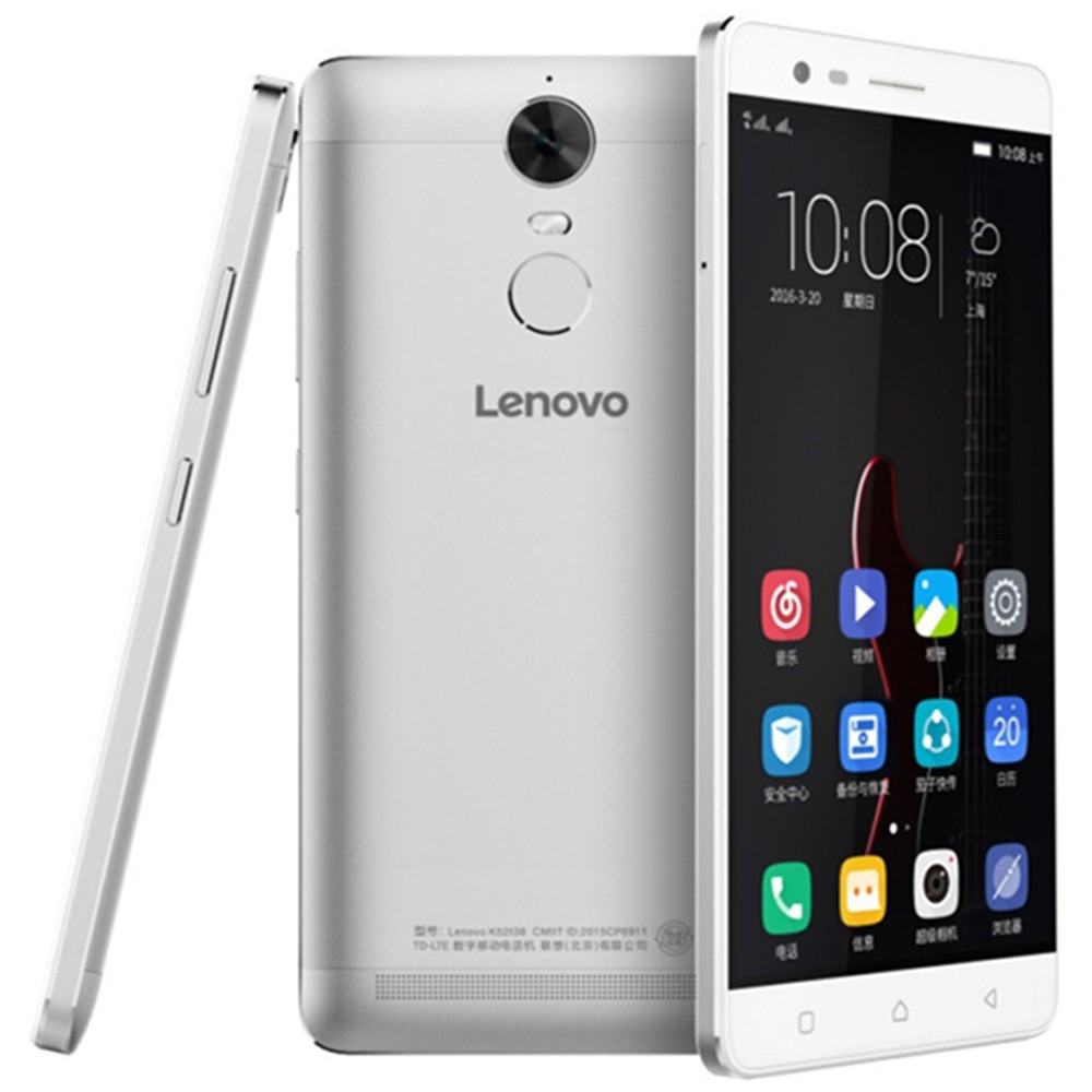 Lenovo K5 Note Android 5.1 5.5 inch 4G Phablet MTK6755 1.8GHz Octa Core 3GB RAM 32GB ROM Fingerprint Scanner GPS Bluetooth 4.0