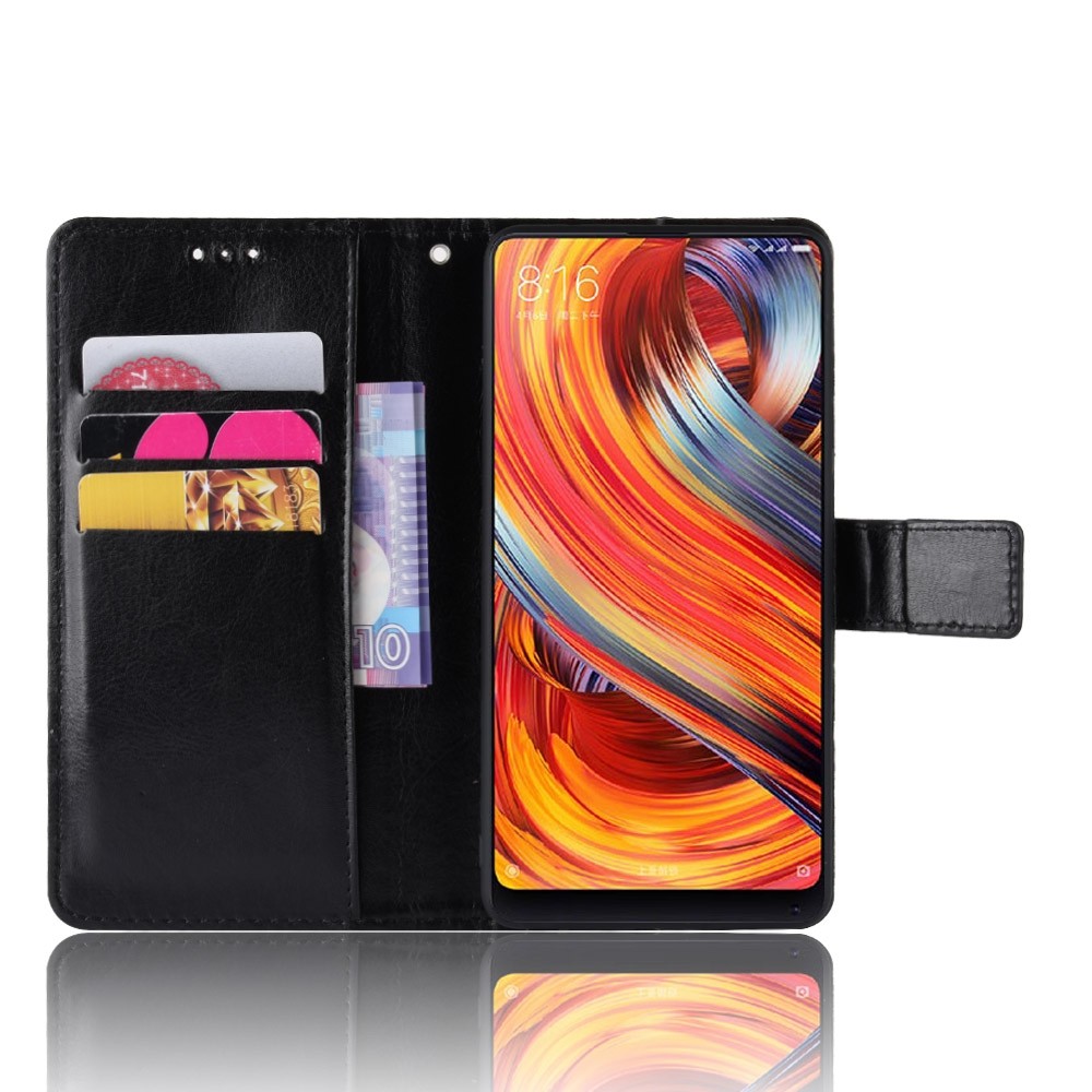 Crazy Horse PU Leather Case For Xiaomi Mi Mix 2
