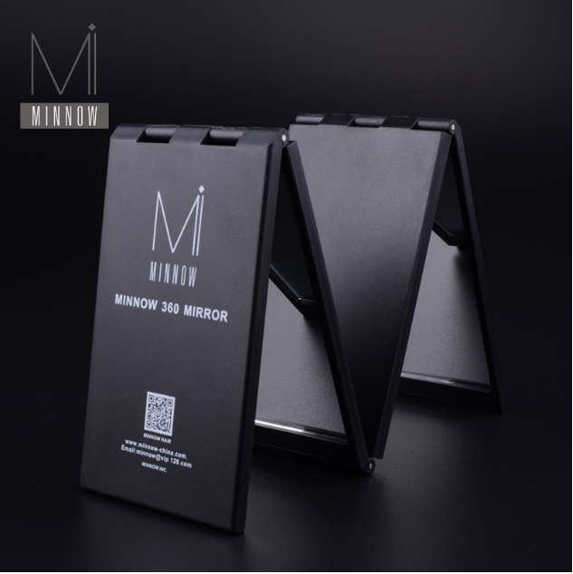 The Minnow secondary fiber forty percent mino dense hair fiber folding cosmetic mirror mirror