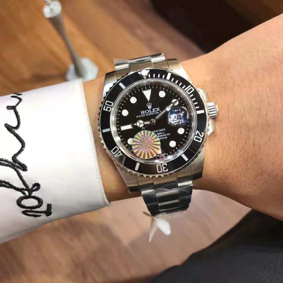 Rolex Submariner(Taiwan factory,high quality)men watch rolex watches black taiwan male 40mm