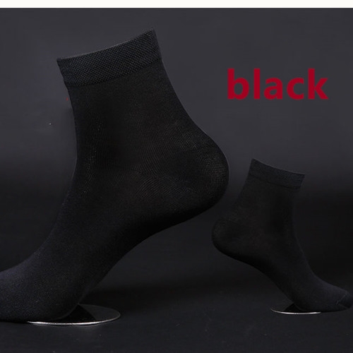 10 pairs of socks for men 5 colors business socks, formal shoes and socks