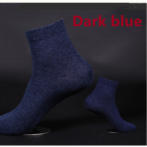 10 pairs of socks for men 5 colors business socks, formal shoes and socks