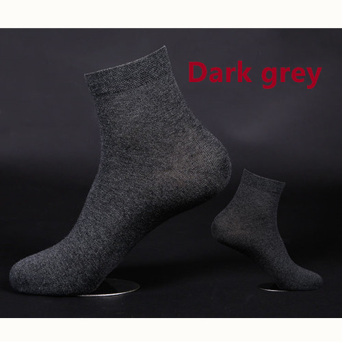 10 pairs of socks for men 5 colors business socks, formal shoes and socks