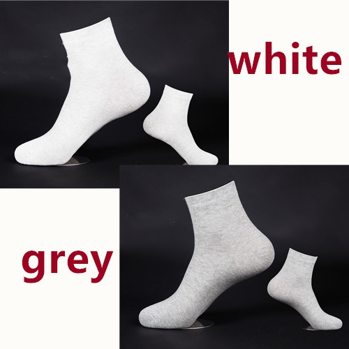 10 pairs of socks for men 5 colors business socks, formal shoes and socks