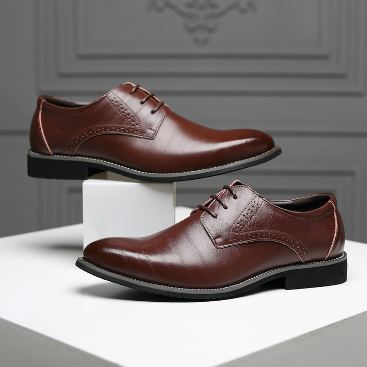 TOTO Gentleman Business flat shoes men shoes formal shoes party shoes casual shoes leather shoes
