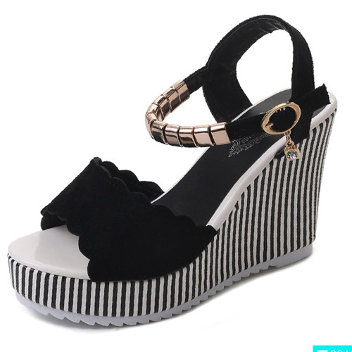 New summer sandals thick-soled women heels Shoes women heels women shoes wedges heels for women