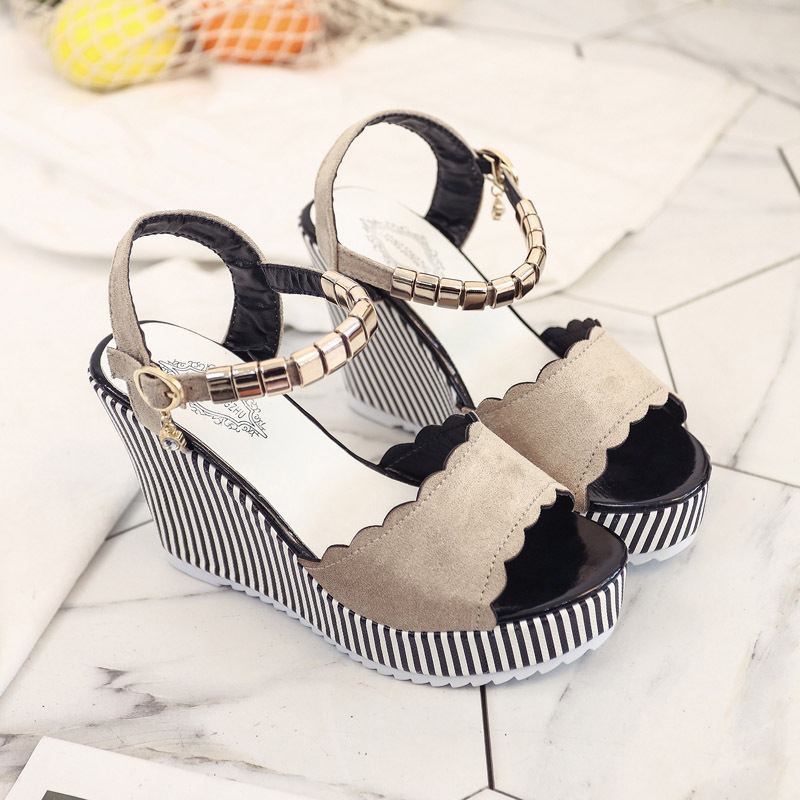 New summer sandals thick-soled women heels Shoes women heels women shoes wedges heels for women