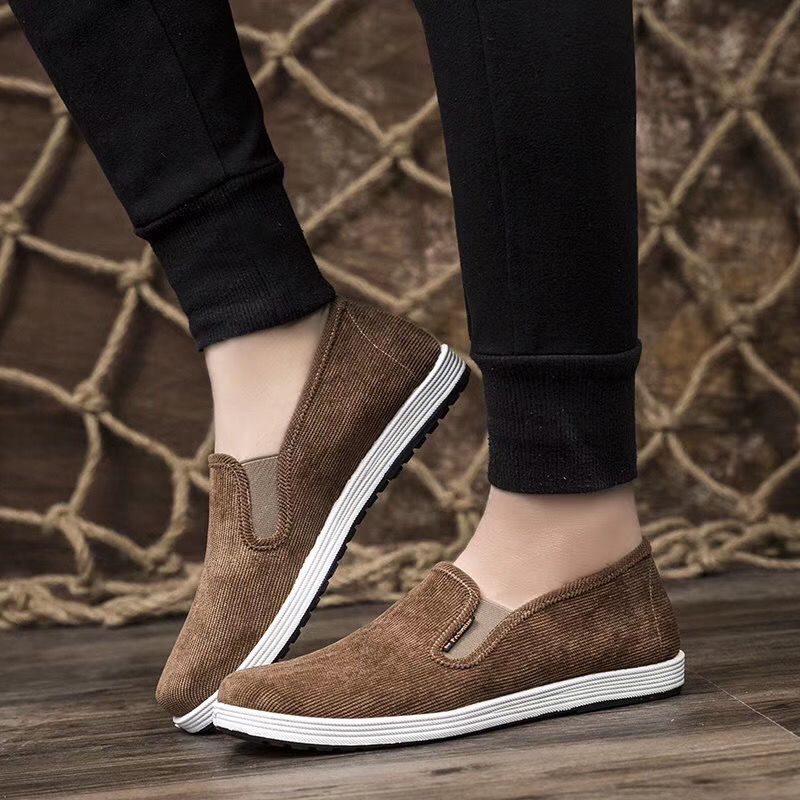 NEW corduroy shoes men shoes mens shoes loafers shoes slip on shoes slip on flats shoes sneakers