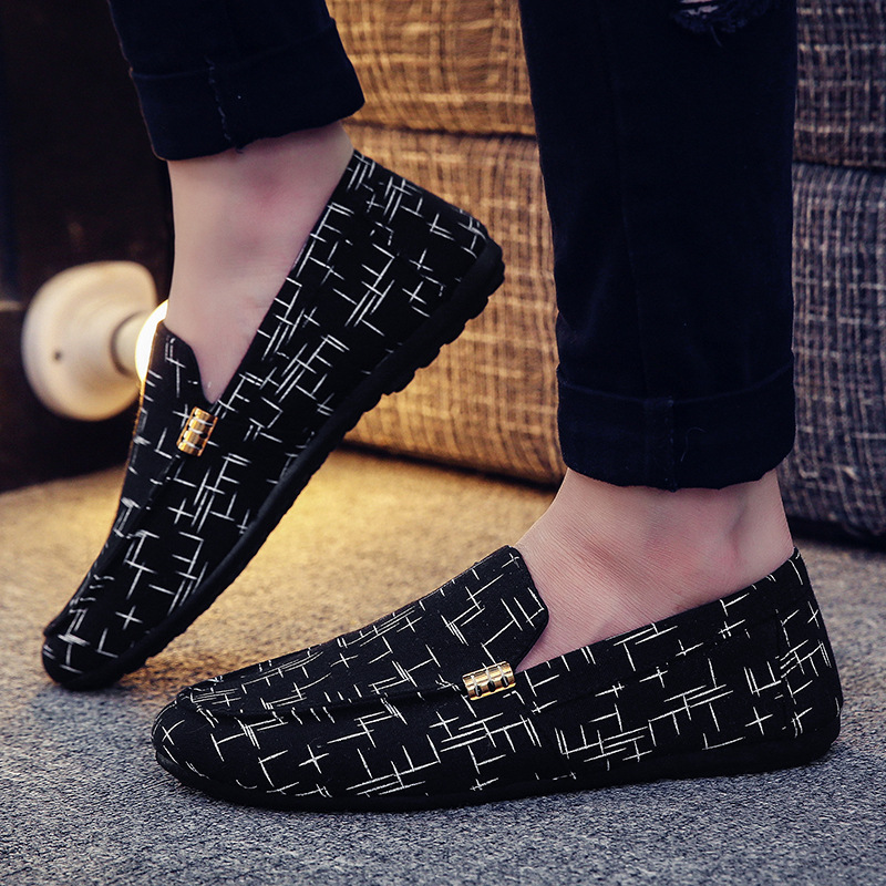 SIZE40-46 Gentleman flats shoes men shoes loafers shoes canvas shoes casual shoes for mens shoes