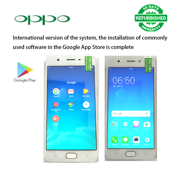 Refurbished oppo a37 phone  100%Original 16GB 2GB  4.7inch 8MP  Dual sim Mobile Phone 1920X1 080