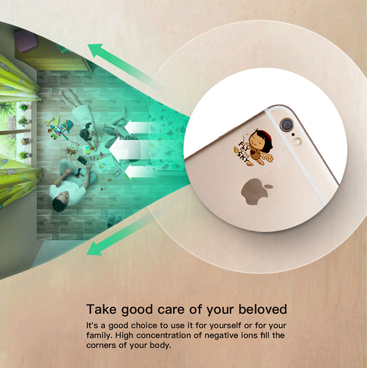 Quantum shielding radiation mobile phone sticker mobile phone anti radiation sticker