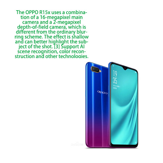 Refurbished OPPO R15X  phone 128GB 6GB Mobile Phone 6+128GB dual sim smart phone