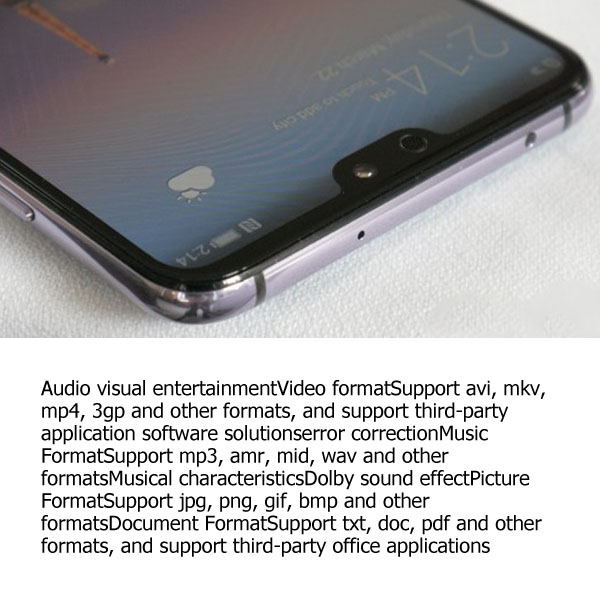 Refurbished huawei p20 pro Smart phone 6+128GB Dual SIM huawei phones Original Mobile Phone smart phones 6+128GB （Color Random）