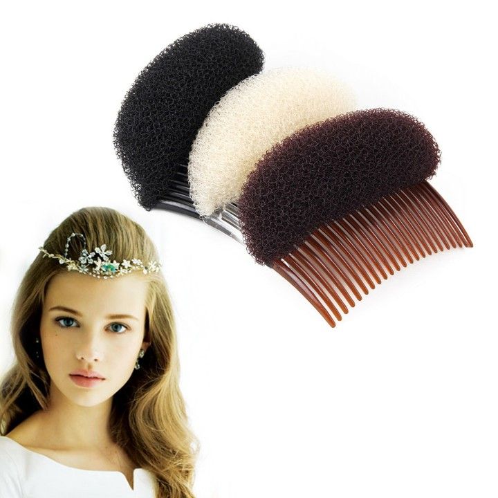 Women Hair Styling Clip Stick Ladies Front Bun Maker Female Hair Braid Tool  as picture