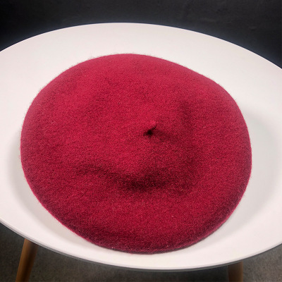 Casual Autumn Winter Women Ladies Fashionable Cap Berets Cool Woolen Hat