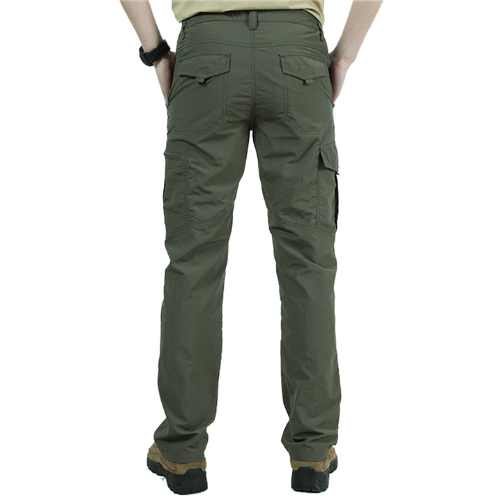 Quick Dry Casual Pants Men Army Military Trousers Men&apos;s Tactical Cargo Pants Waterproof Trousers