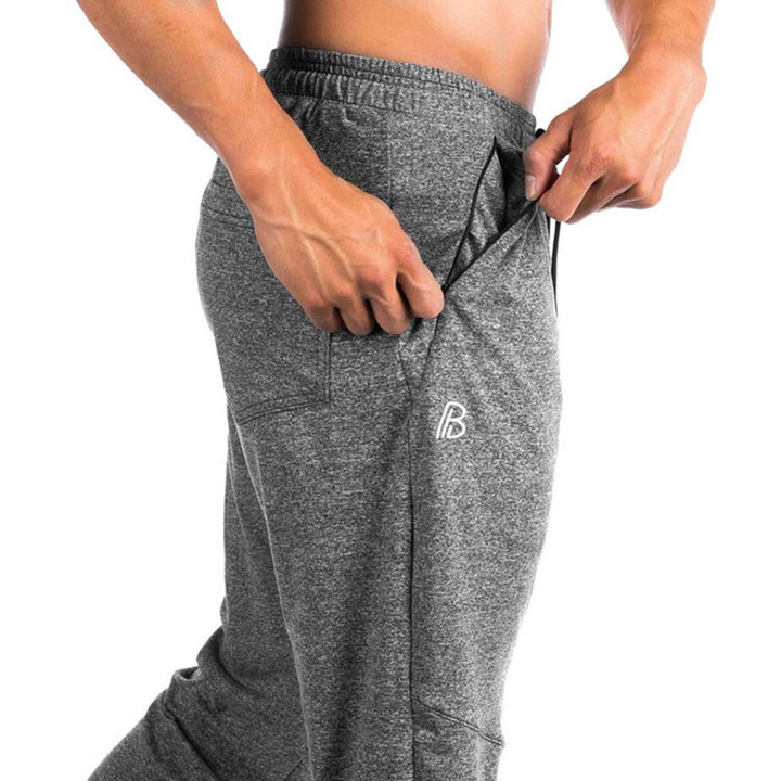 Fashion Mens Cotton Sweatpants Gyms Fitness workout solid trousers Pencil Pants Joggers Sportswear