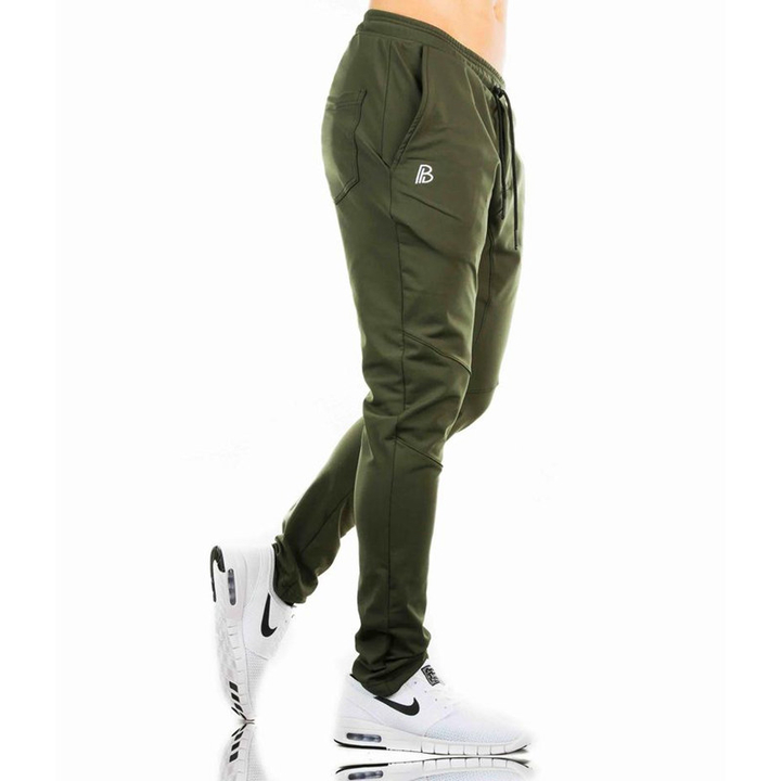 Fashion Mens Cotton Sweatpants Gyms Fitness workout solid trousers Pencil Pants Joggers Sportswear