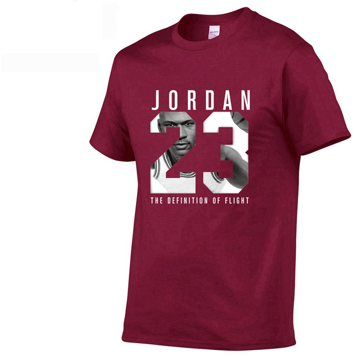 Jordan 23 Men Fashion T-Shirt Cotton Print Men T shirt Homme Fitness Camisetas Hip Hop Tshirt