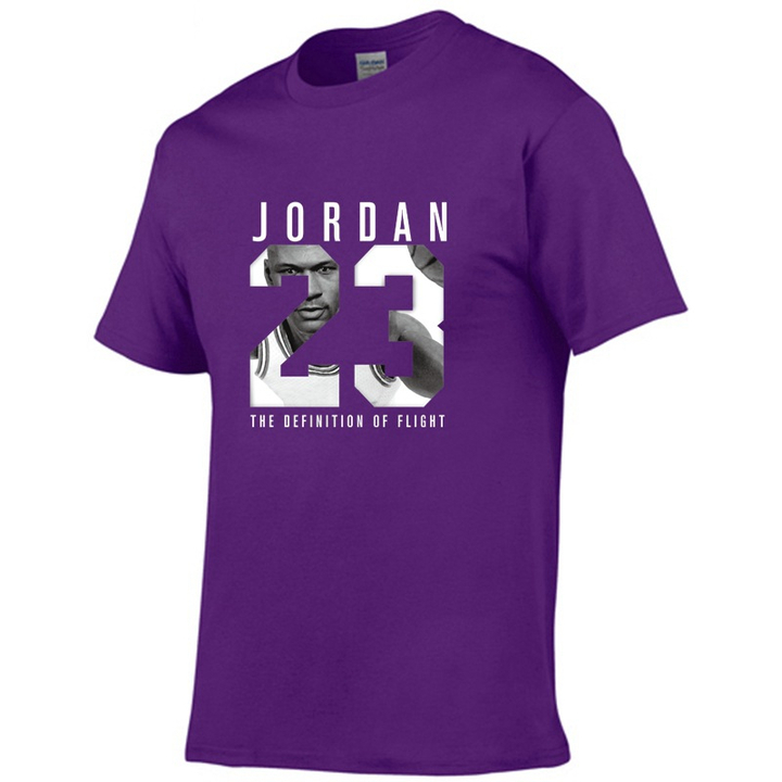 Jordan 23 Men Fashion T-Shirt Cotton Print Men T shirt Homme Fitness Camisetas Hip Hop Tshirt