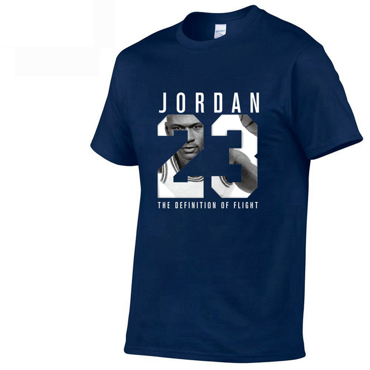 Jordan 23 Men Fashion T-Shirt Cotton Print Men T shirt Homme Fitness Camisetas Hip Hop Tshirt