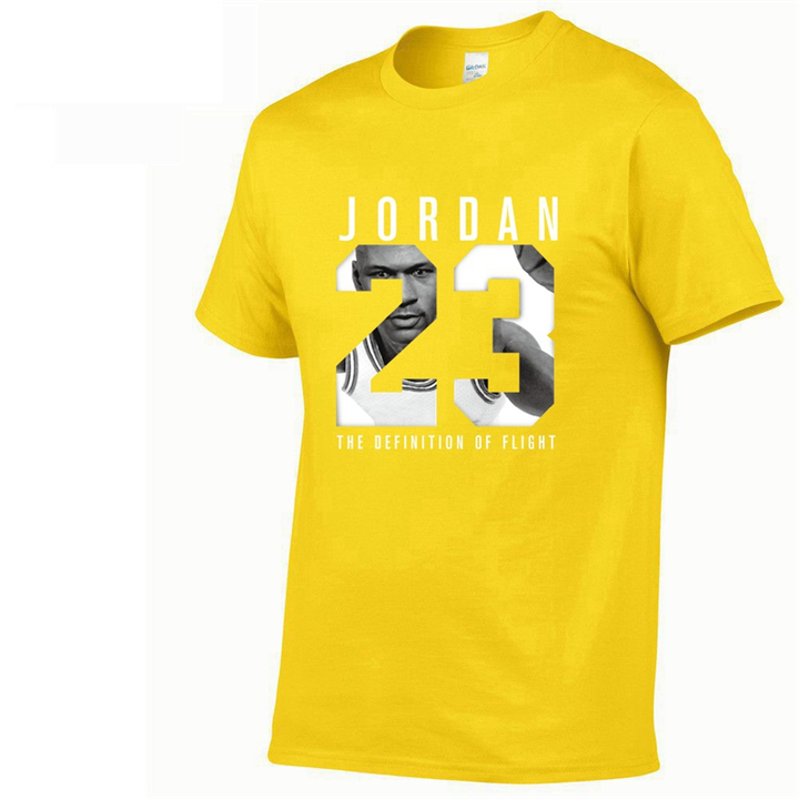 Jordan 23 Men Fashion T-Shirt Cotton Print Men T shirt Homme Fitness Camisetas Hip Hop Tshirt