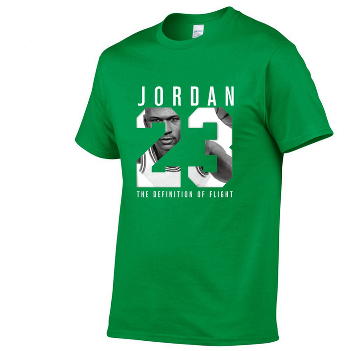 Jordan 23 Men Fashion T-Shirt Cotton Print Men T shirt Homme Fitness Camisetas Hip Hop Tshirt