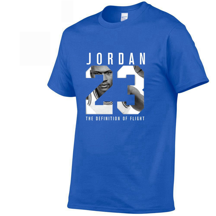 Jordan 23 Men Fashion T-Shirt Cotton Print Men T shirt Homme Fitness Camisetas Hip Hop Tshirt