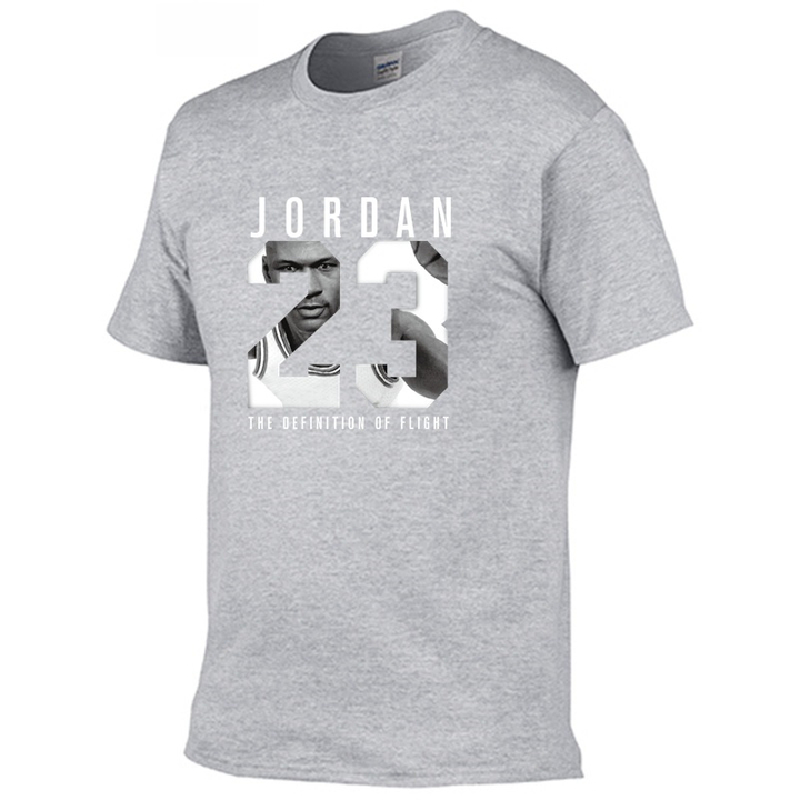 Jordan 23 Men Fashion T-Shirt Cotton Print Men T shirt Homme Fitness Camisetas Hip Hop Tshirt
