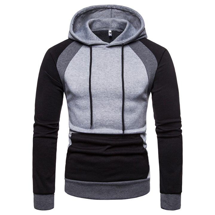 Lucky Men Sweater Hot Sell Men&apos;s Tops Hooded Color Sweater Large Size Sweater Jacket
