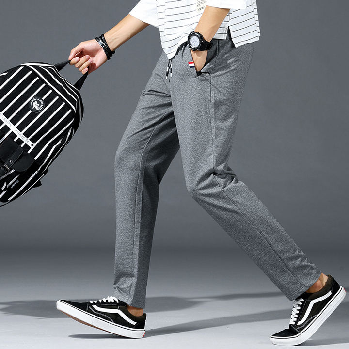 Lucky Men New arrival Men&apos;s Nine Pants Trend Sports Pants Men&apos;s Pants Harem Trousers